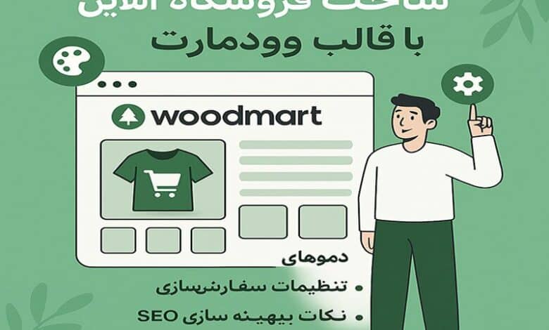 ساخت فروشگاه آنلاین با قالب وودمارت وردپرس باران