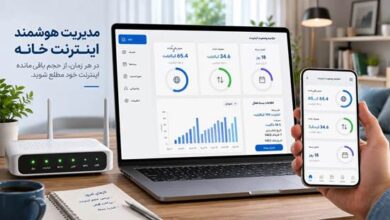 چگونه حجم اینترنت باقی مانده مخابرات را ببینیم